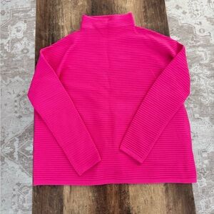 French Connection Pink Ribbed Women's Sweater